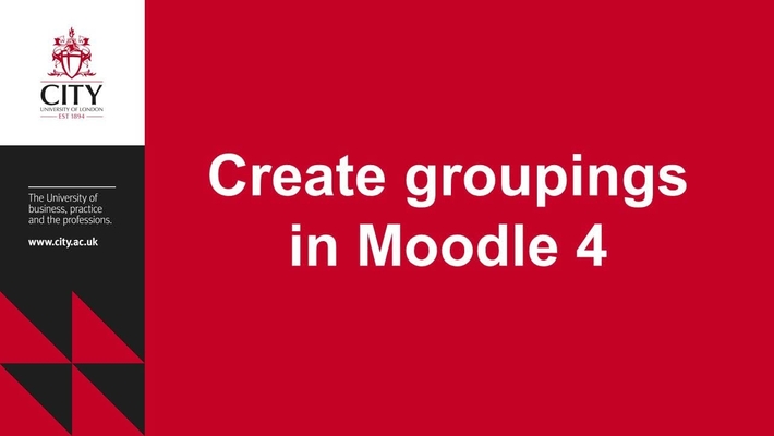 Create Groupings