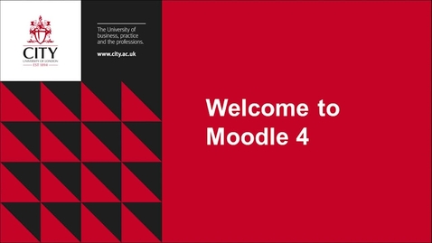 Thumbnail for entry Welcome to Moodle 4 (Students)
