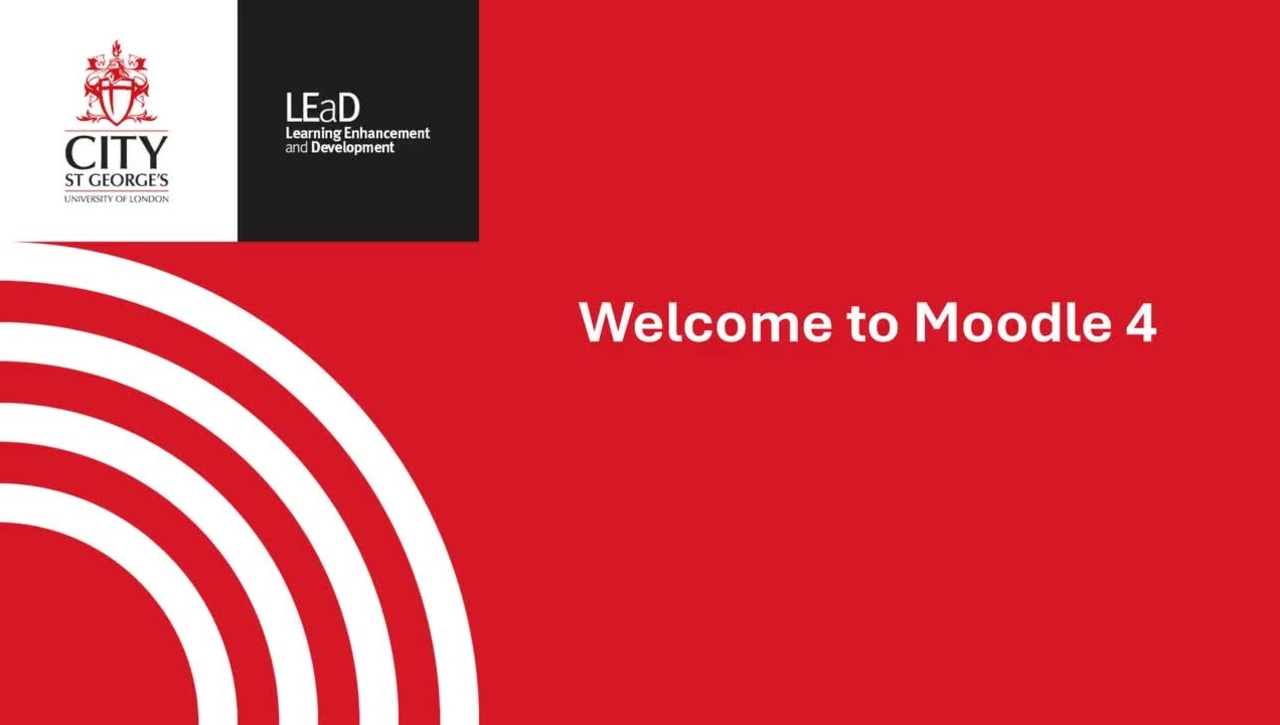 Welcome to Moodle 4 (Students)