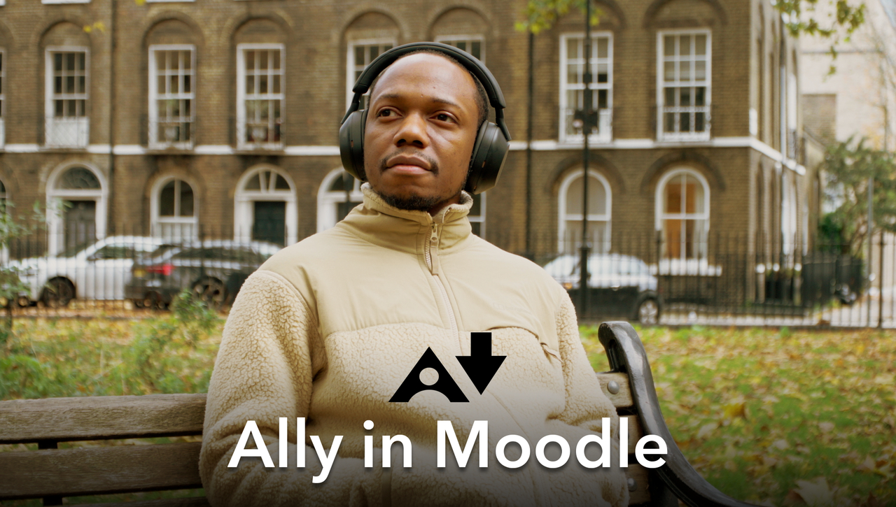 Ally in Moodle