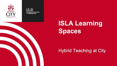 Thumbnail for ISLA Training Slideshow