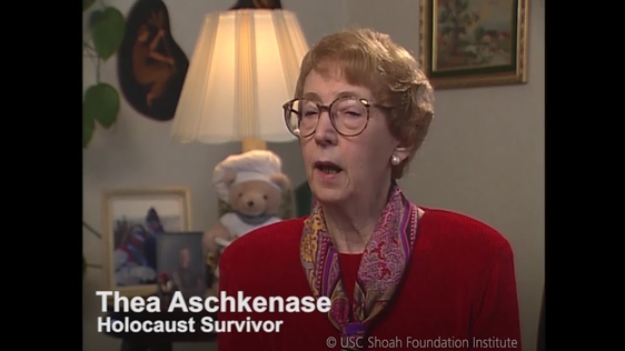 Thea Aschkenase on Rape of Women After Liberation | USC Shoah Foundation