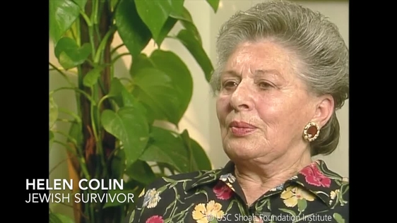 Helen Colin on the Liberation of Bergen-Belsen | USC Shoah Foundation