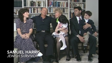 Sam Harris On Why He Told His Story Usc Shoah Foundation