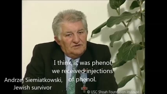 Andrzej Siemiatkowski on brutal treatment in Auschwitz | USC Shoah Foundation
