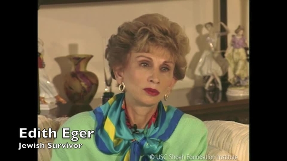 Edith Eva Eger On Life After The Holocaust Usc Shoah Foundation