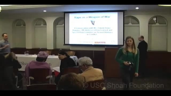 2014/02/20: Rape as a Weapon of War | USC Shoah Foundation