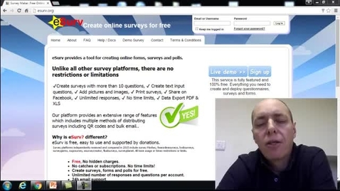 Thumbnail for Using an Online Survey