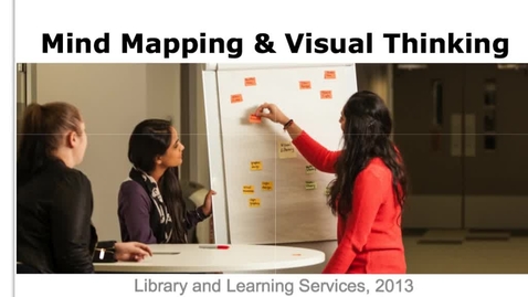 Thumbnail for entry Mind Mapping and Visual Thinking