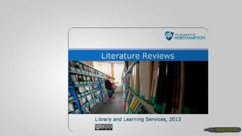 Thumbnail for Literature Reviews