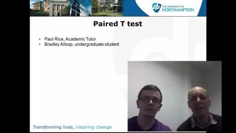 Thumbnail for Paired t-test