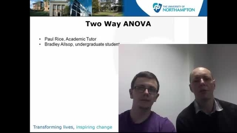 Thumbnail for Two way ANOVA