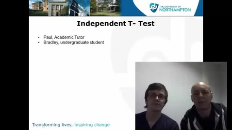 Thumbnail for Independent T-test