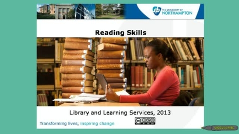 Thumbnail for entry Reading skills