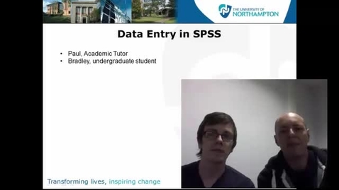 Thumbnail for Data Entry in SPSS